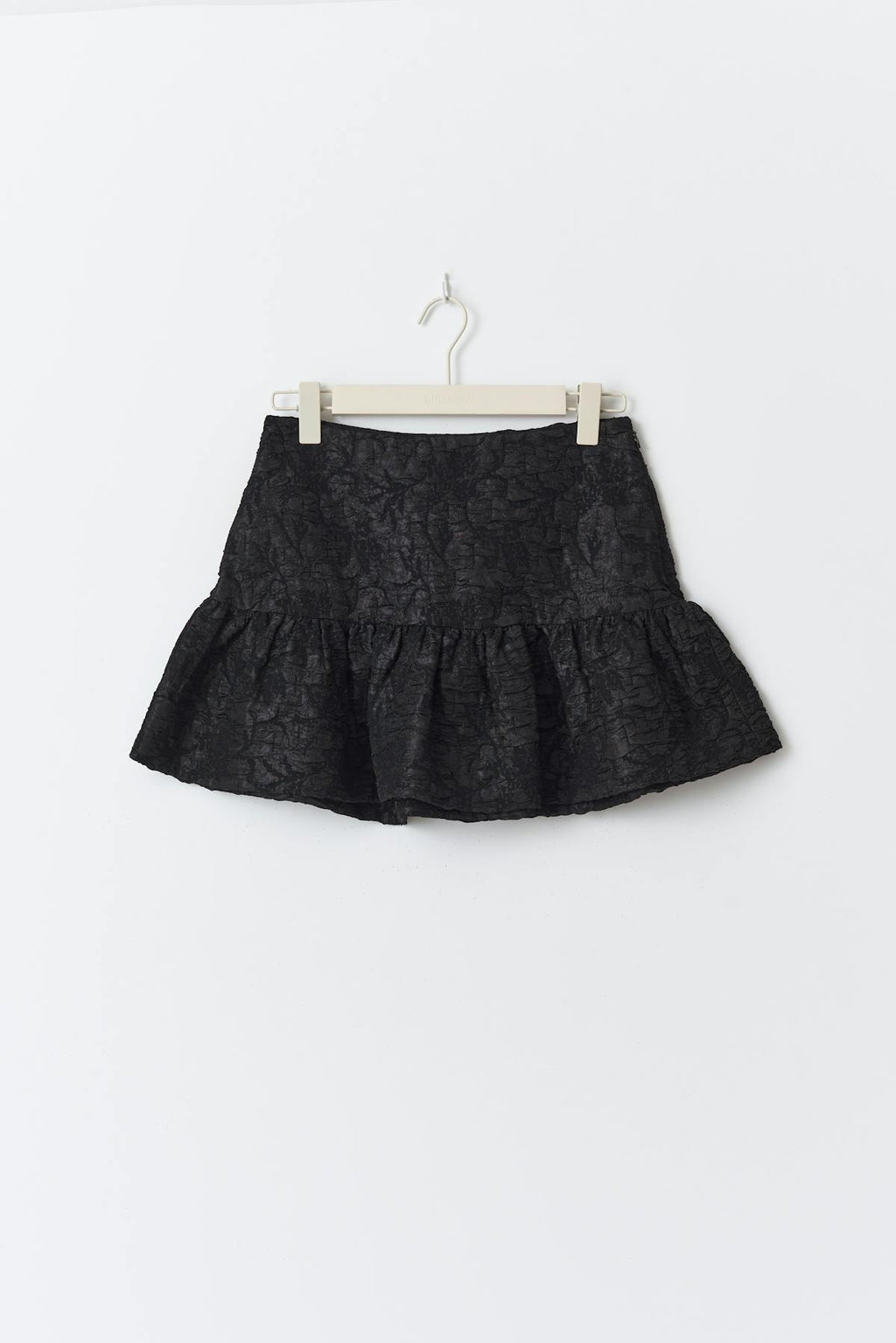 brocade mini skirt