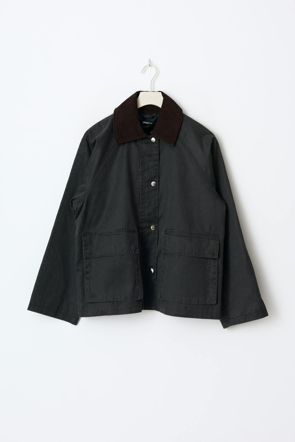 Waxed effect jacket