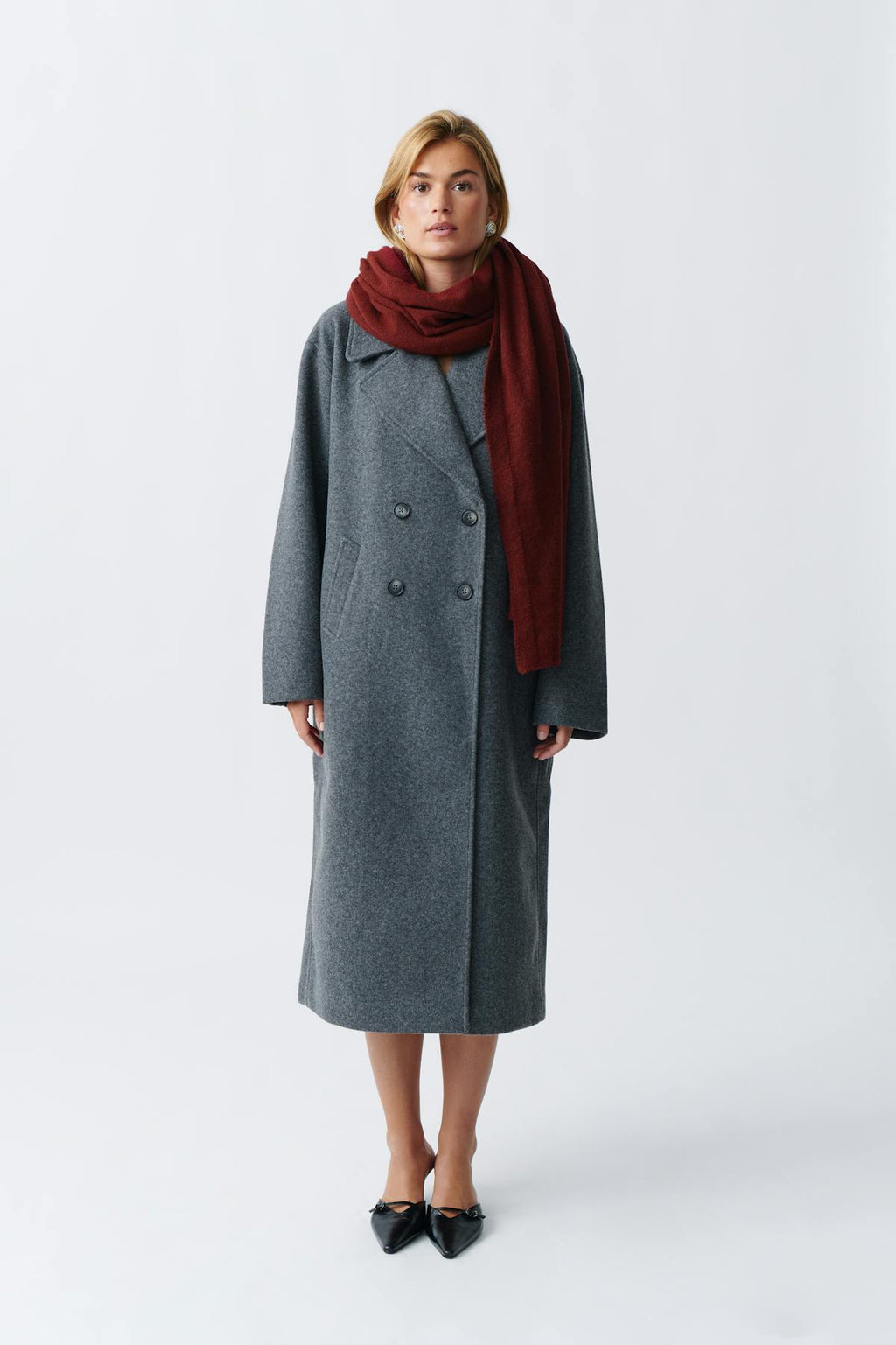soft knitted scarf