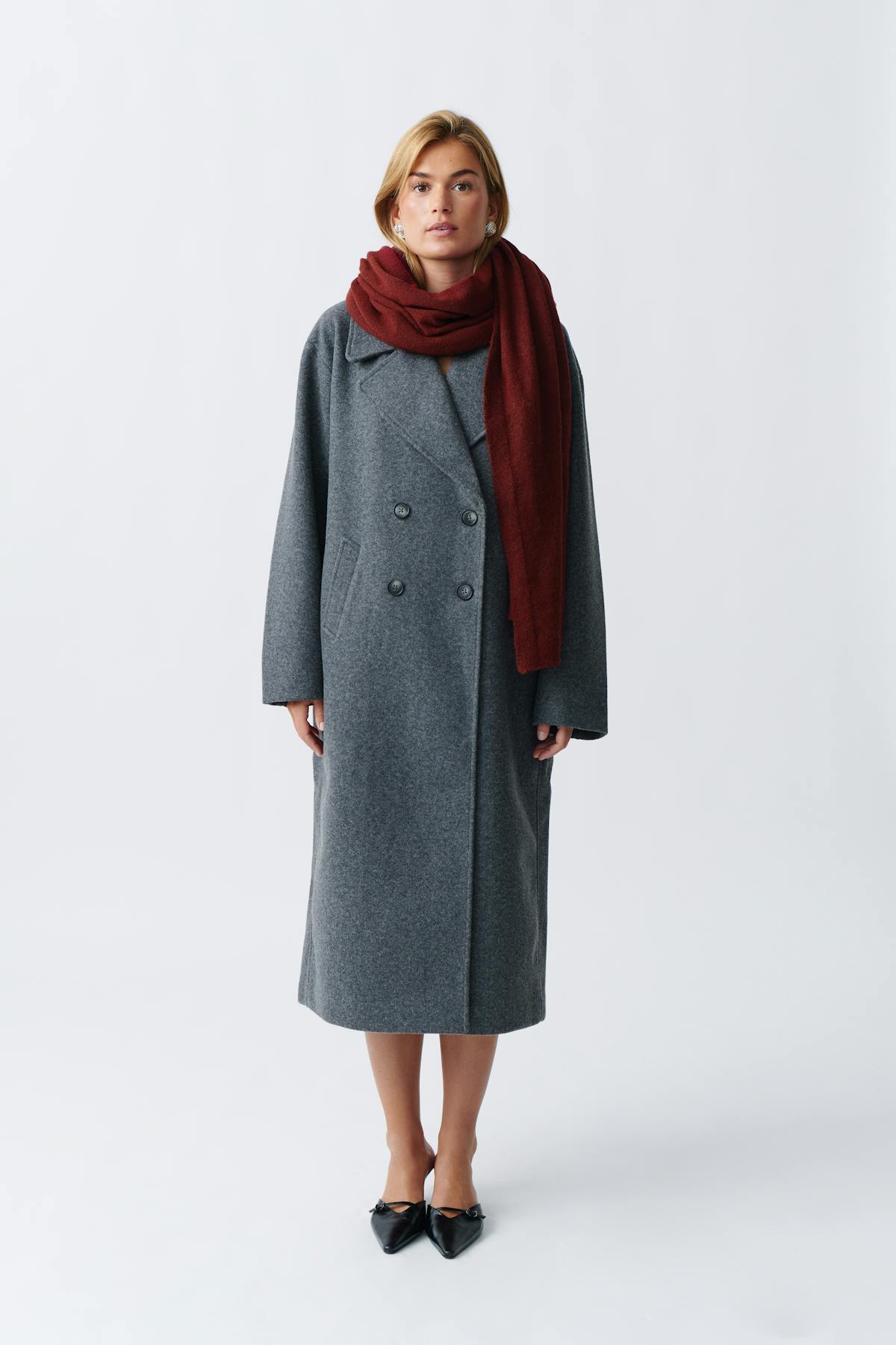 soft knitted scarf