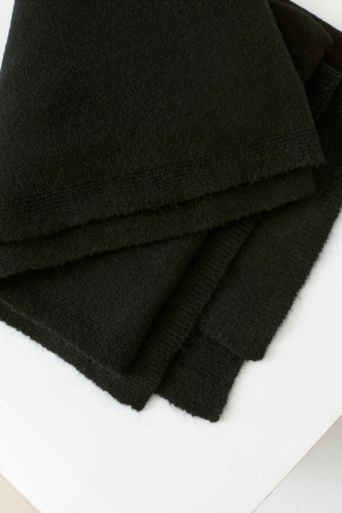 soft knitted scarf