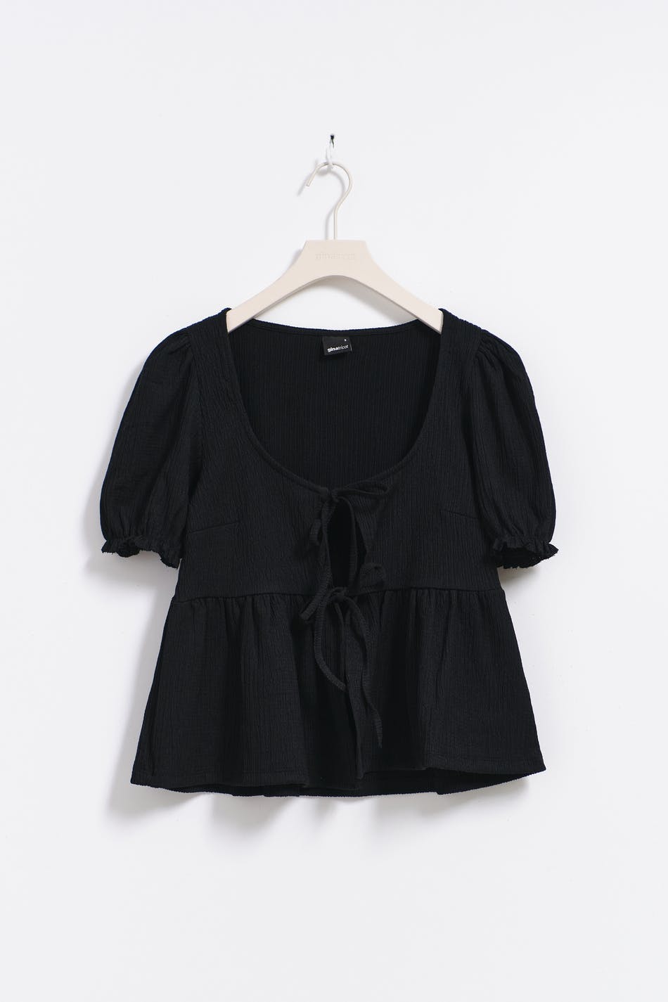 Tie front top
