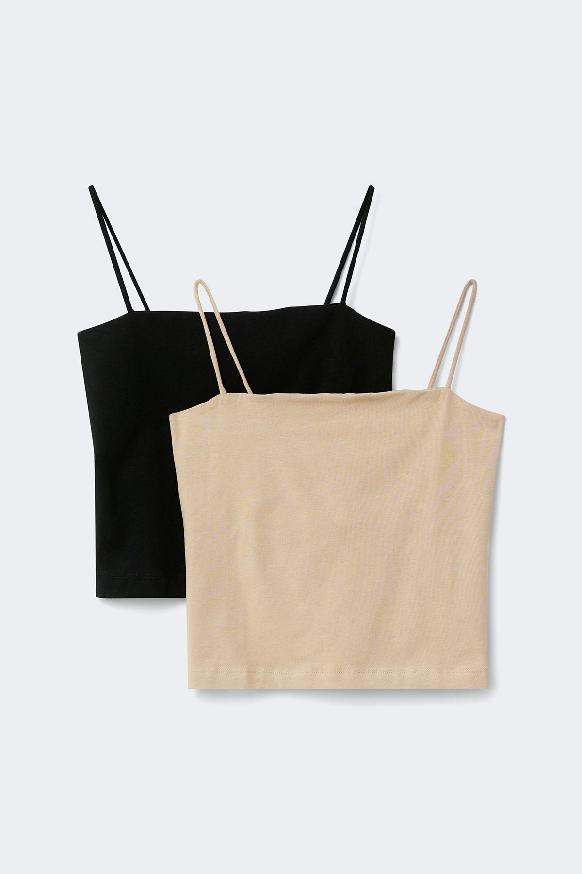 2-pack spagetti strap singlet