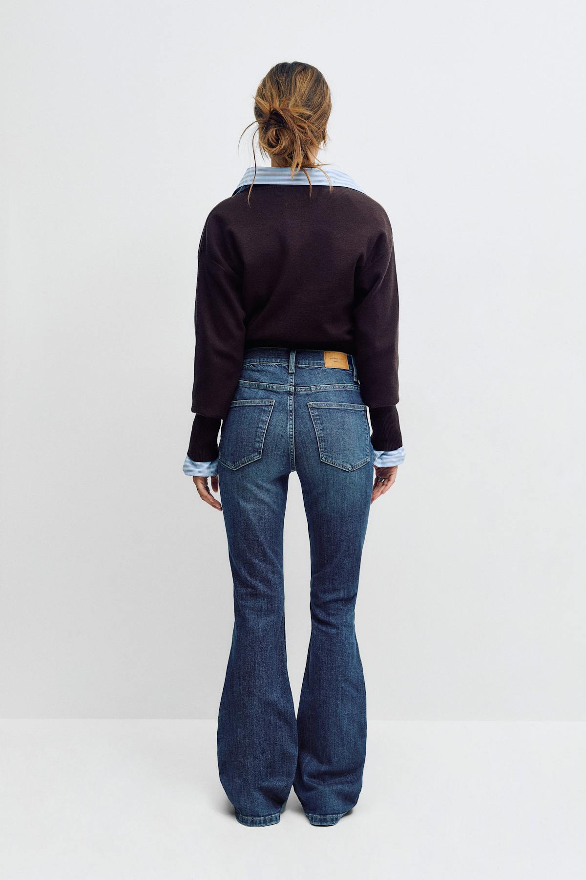 Low waist bootcut jeans