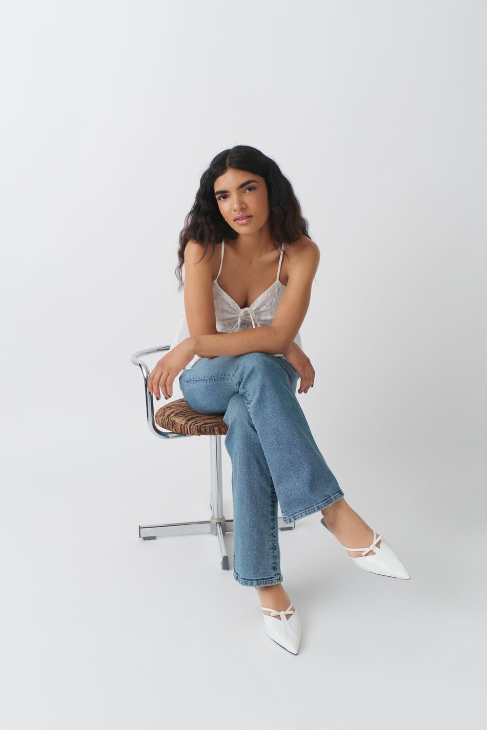 Low waist bootcut jeans