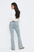 Y2k low bootcut jeans