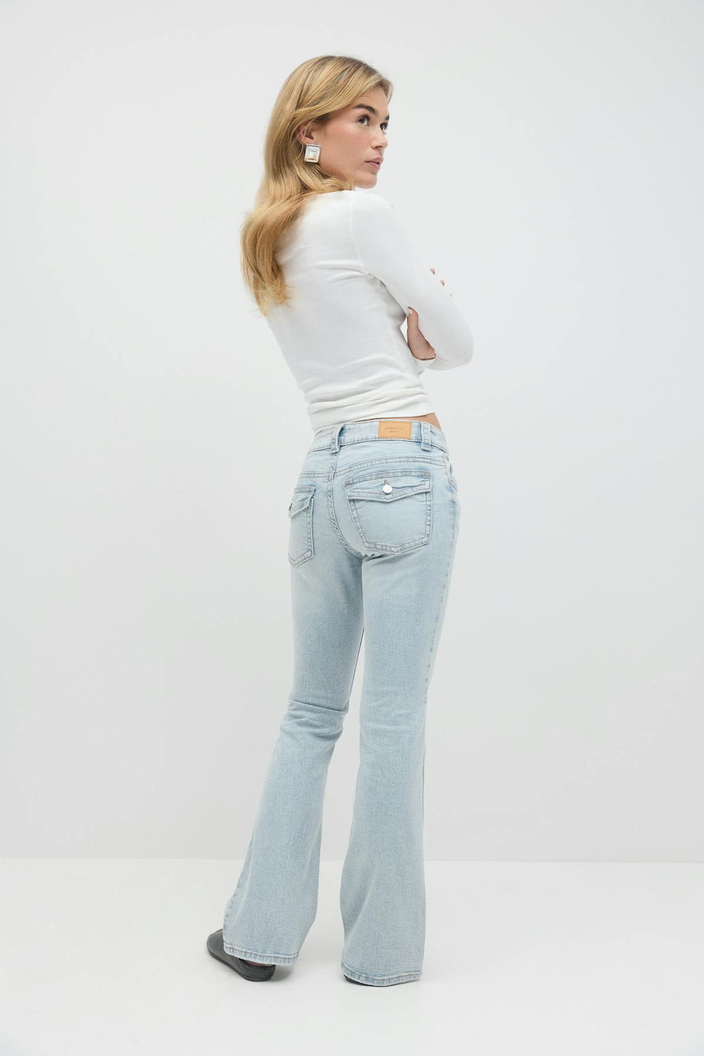 Y2k low bootcut jeans