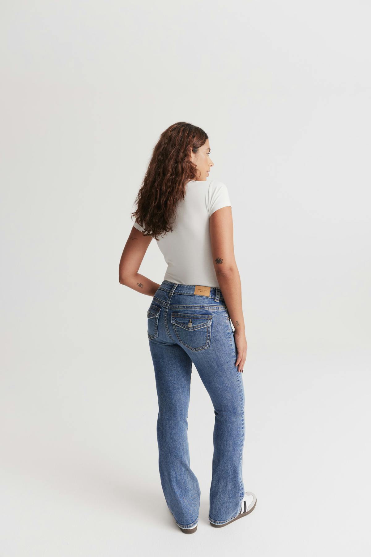 Y2k low bootcut jeans