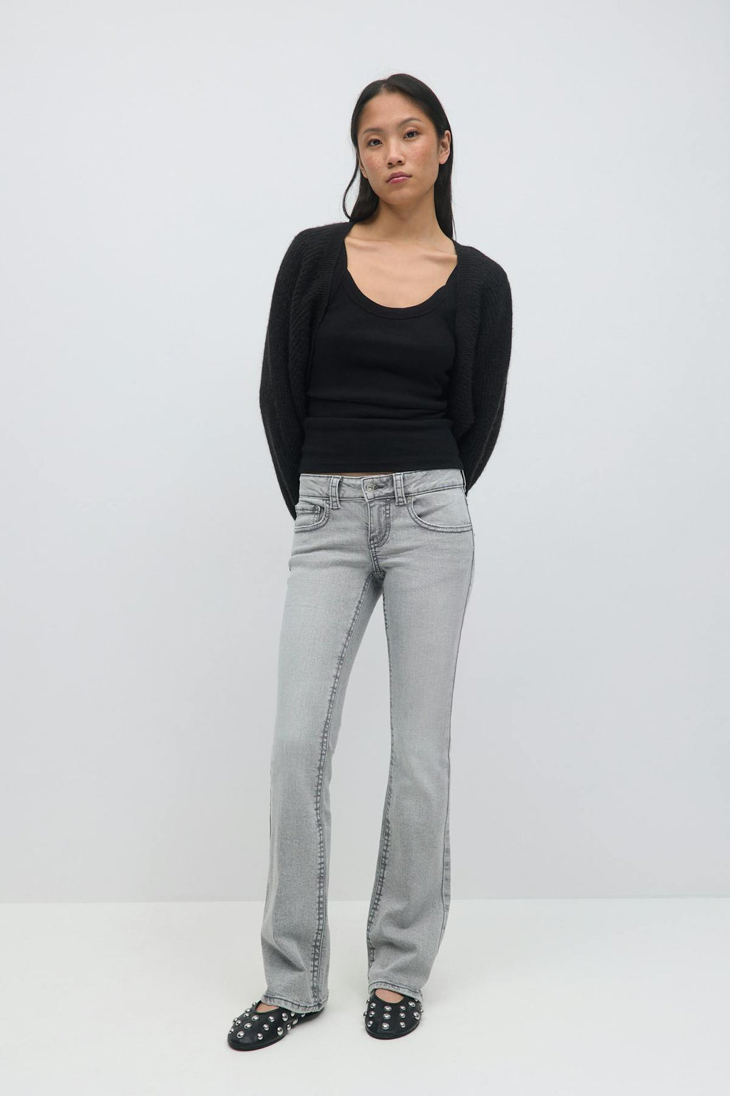 Y2k low bootcut jeans