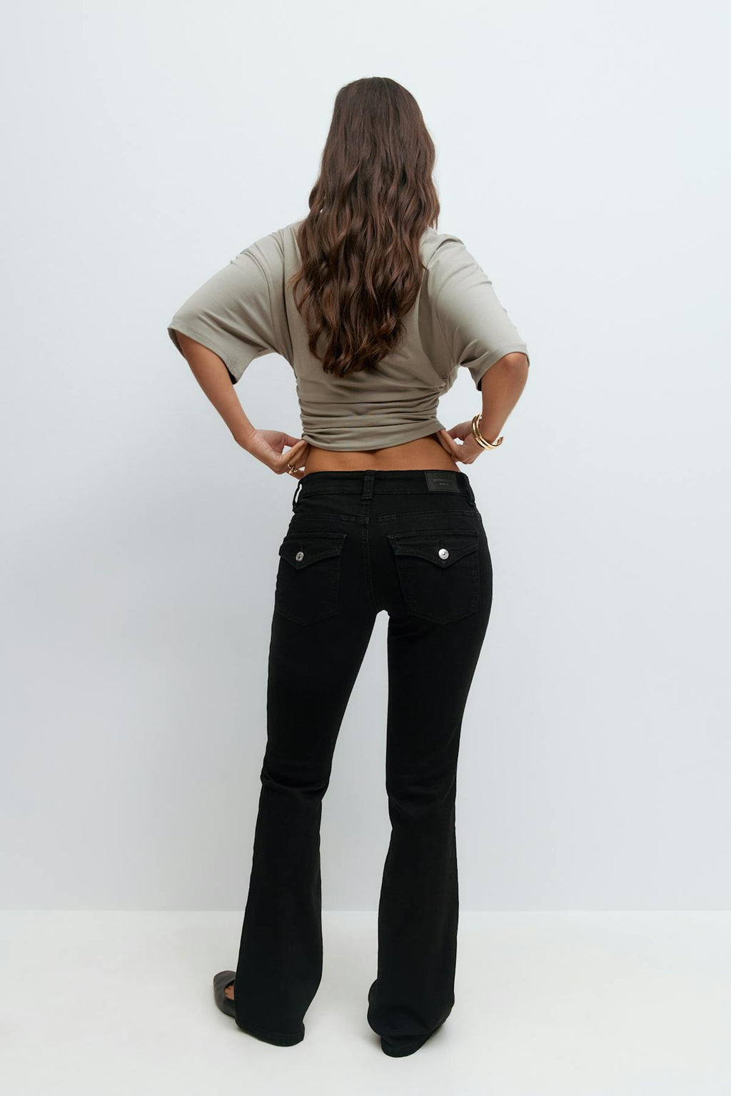 Y2k low bootcut jeans