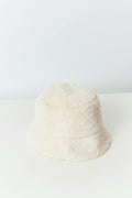 faux fur bucket hat