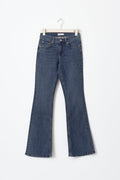Low petite bootcut jeans