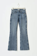 Low petite bootcut jeans
