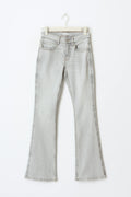 Low petite bootcut jeans
