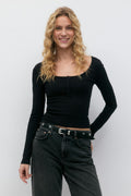 Button rib top