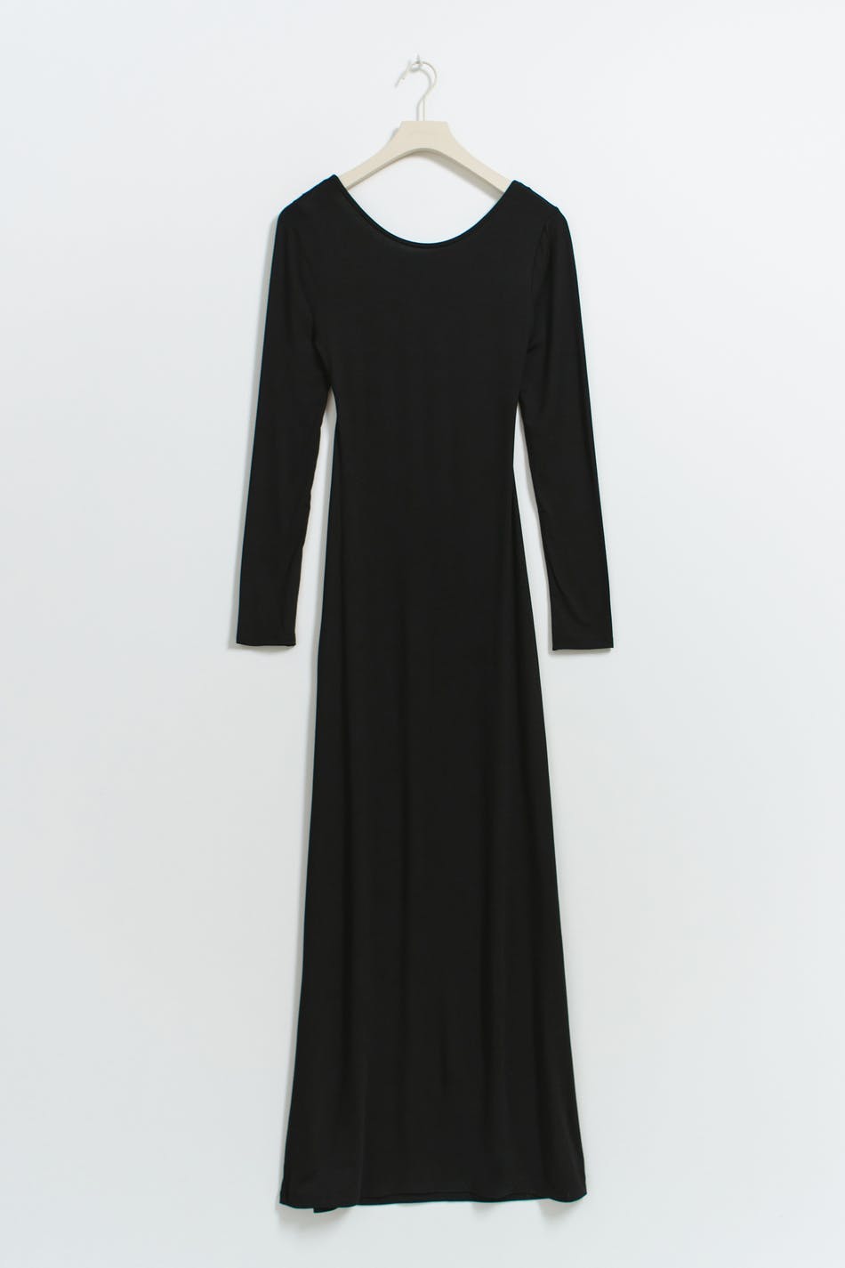 Soft touch open back dress