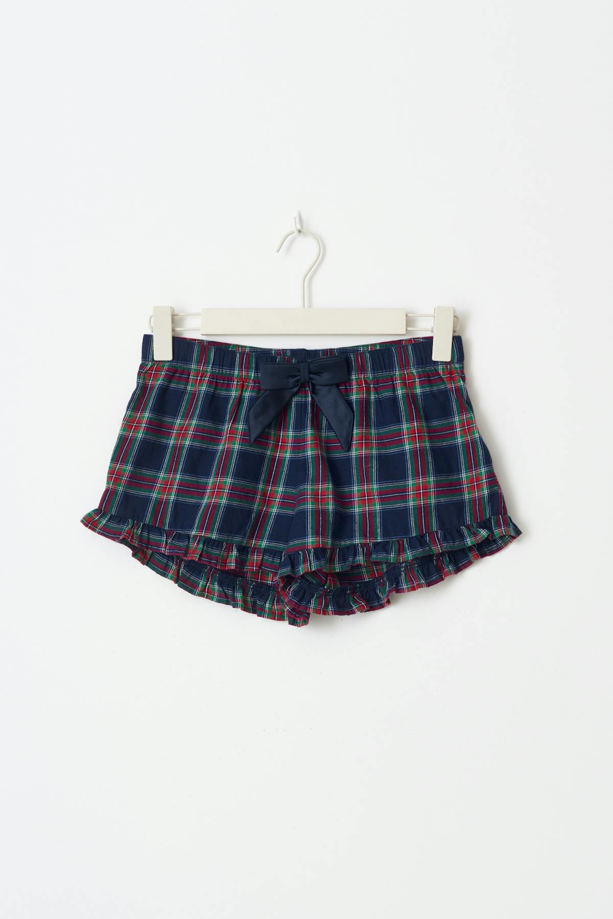 flannel pj shorts