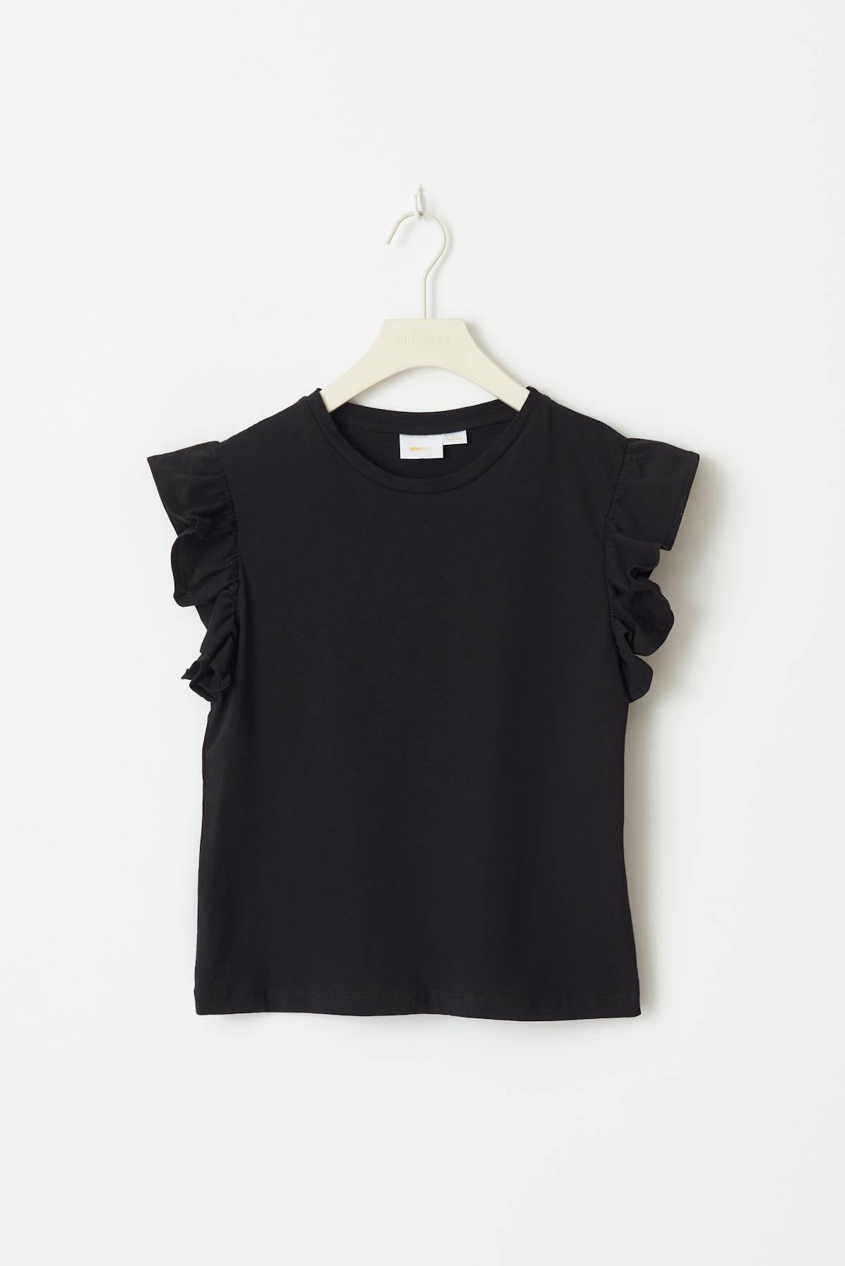Y flounce tee