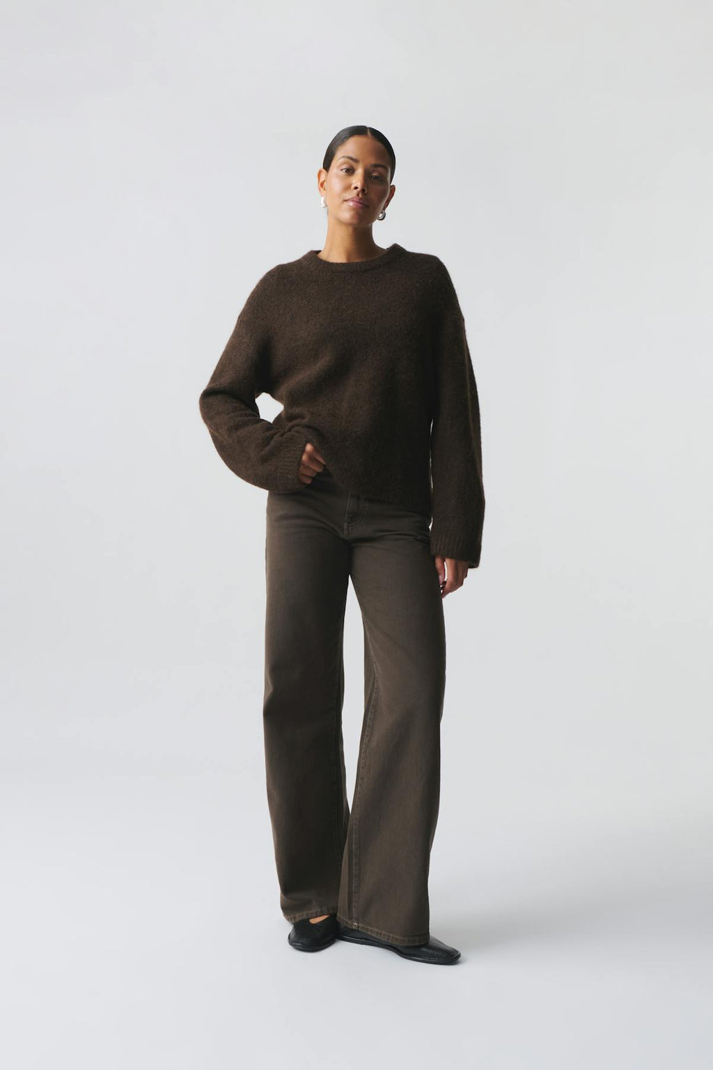 Mid wide jeans