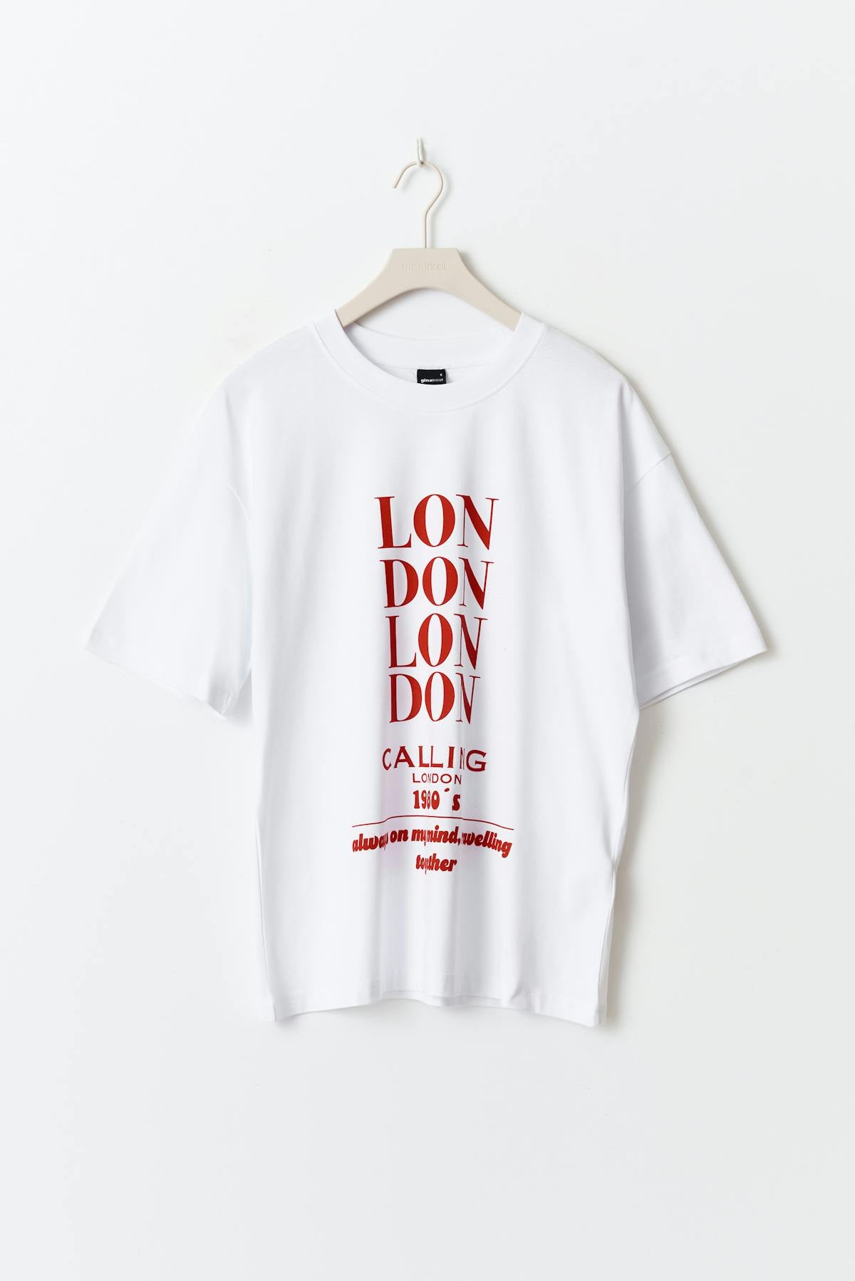 Oversized print tee