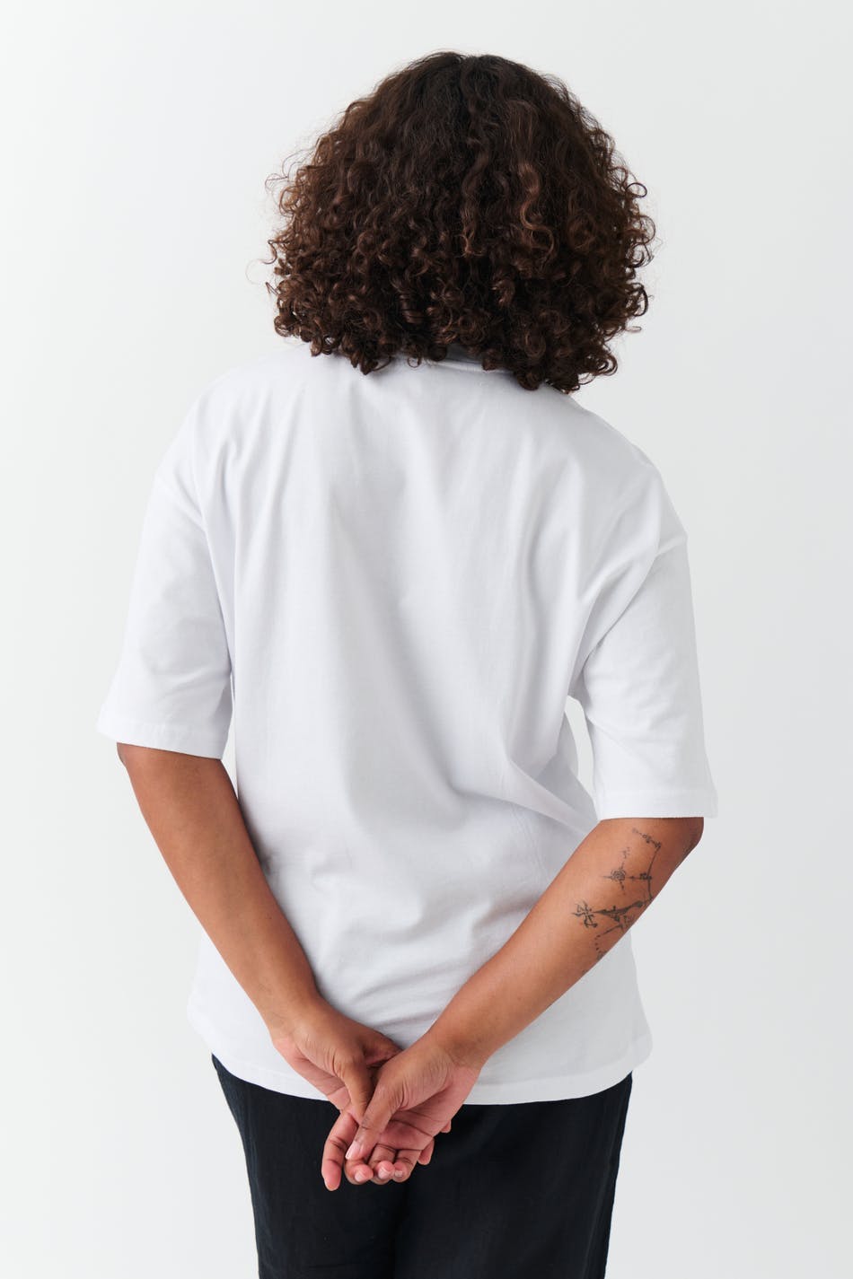 Oversized print tee