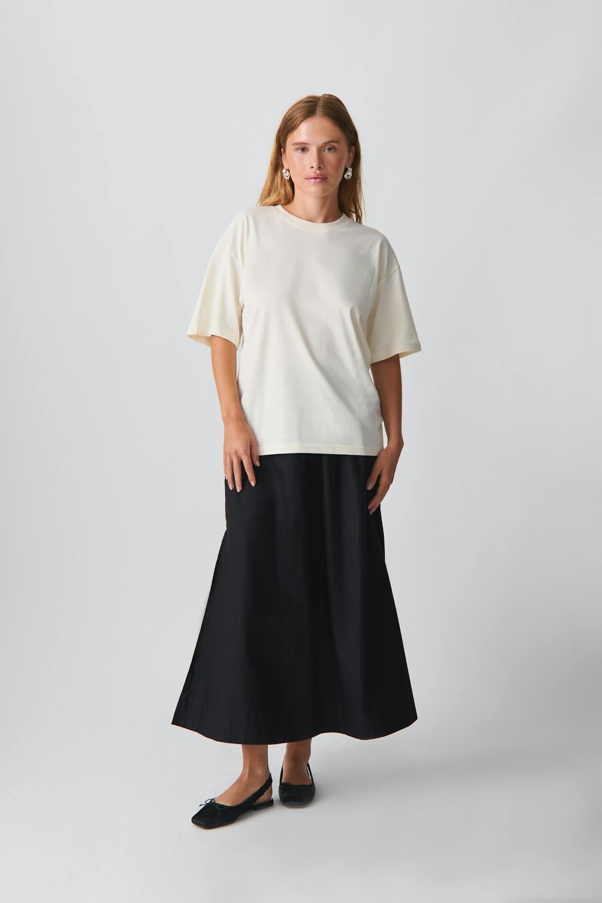 Oversized print tee