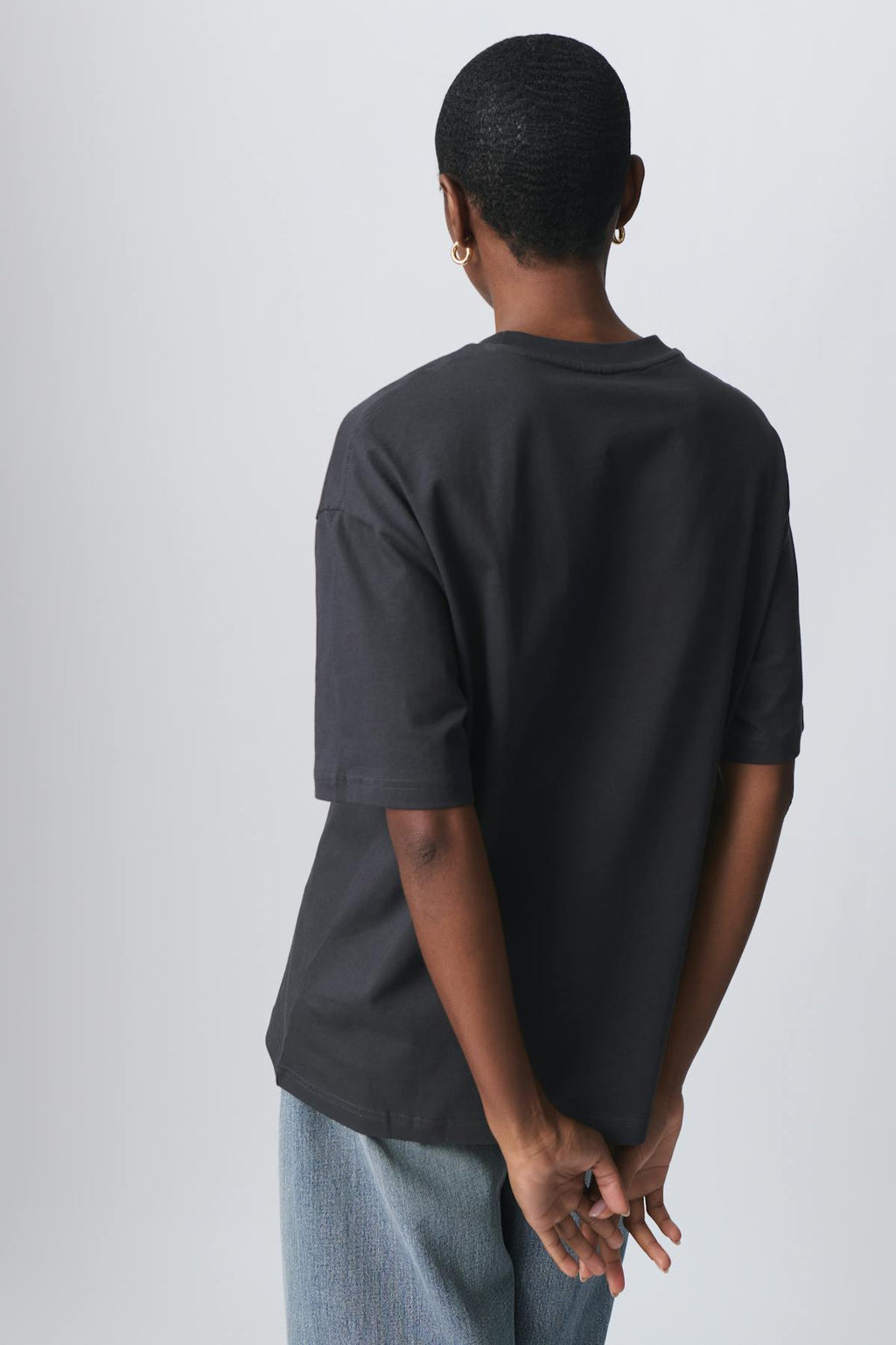 Oversized print tee