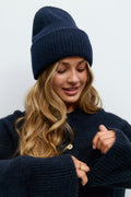 Y rib beanie