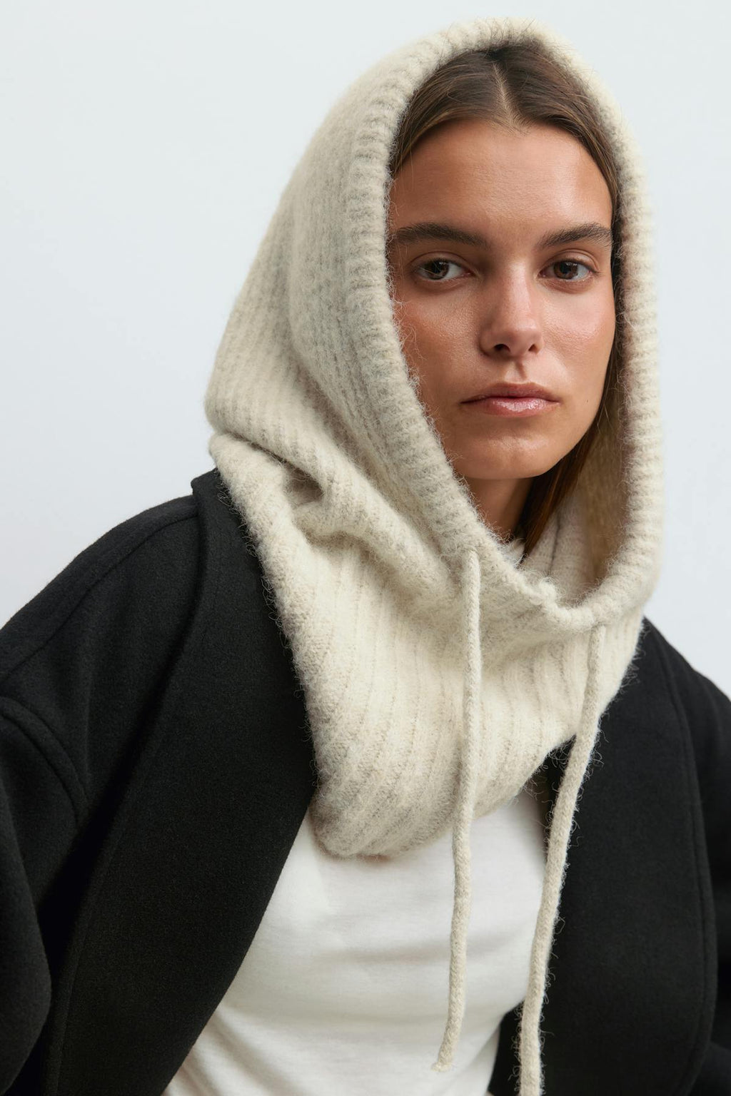 Big knitted balaclava