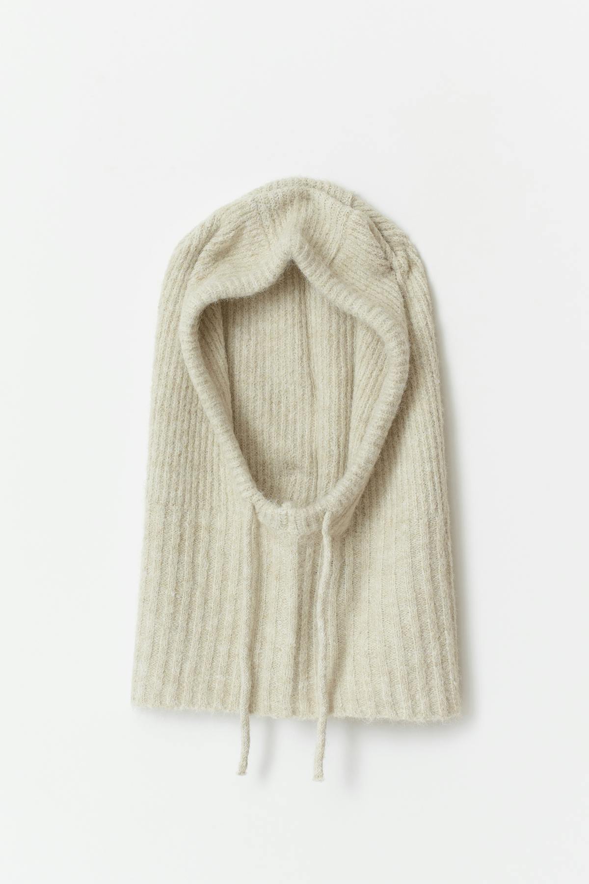 Big knitted balaclava