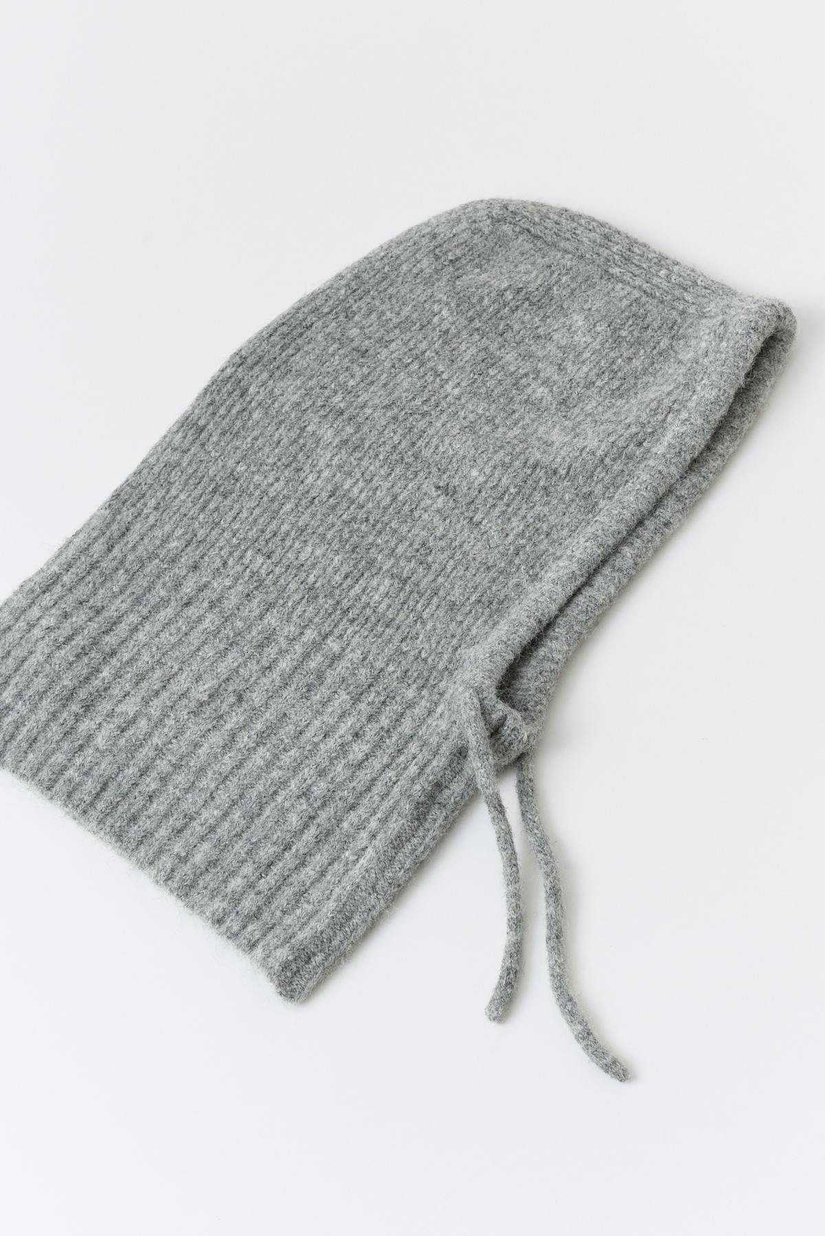 Big knitted balaclava