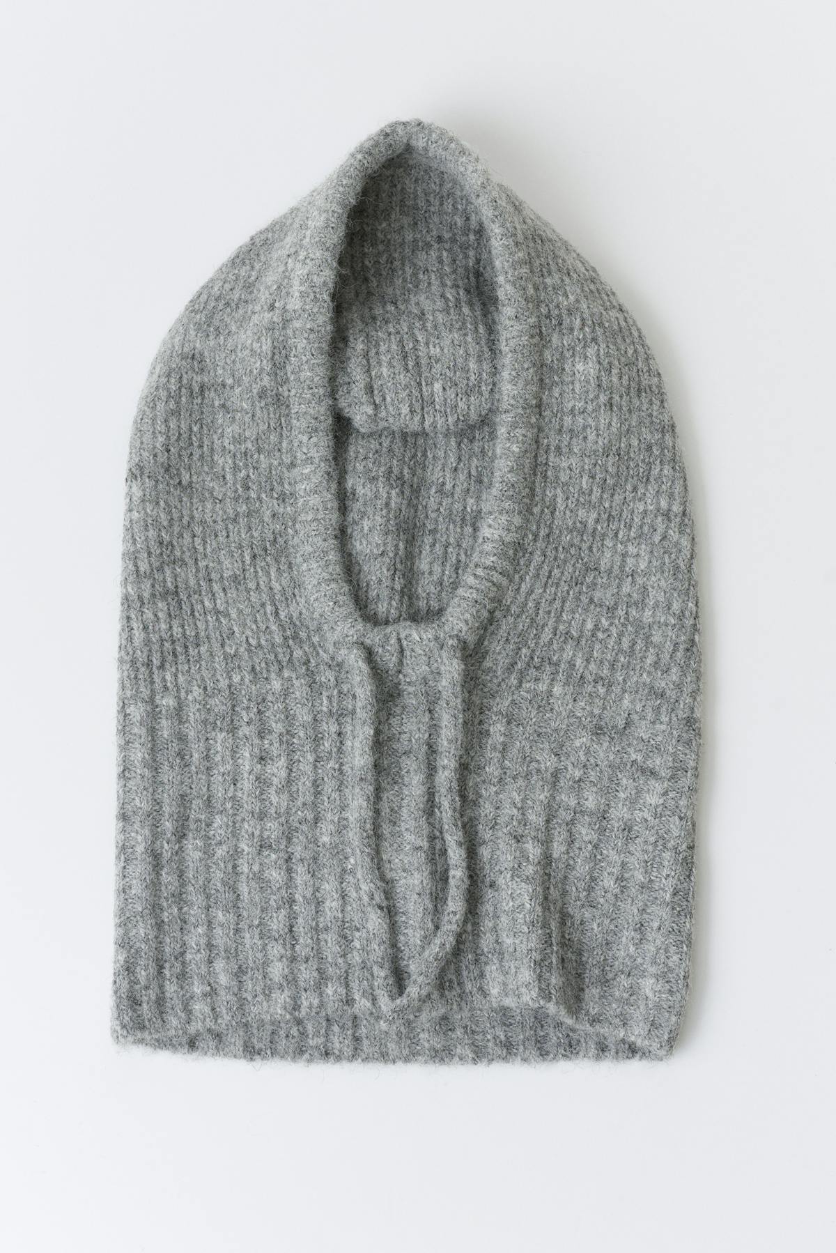 Big knitted balaclava