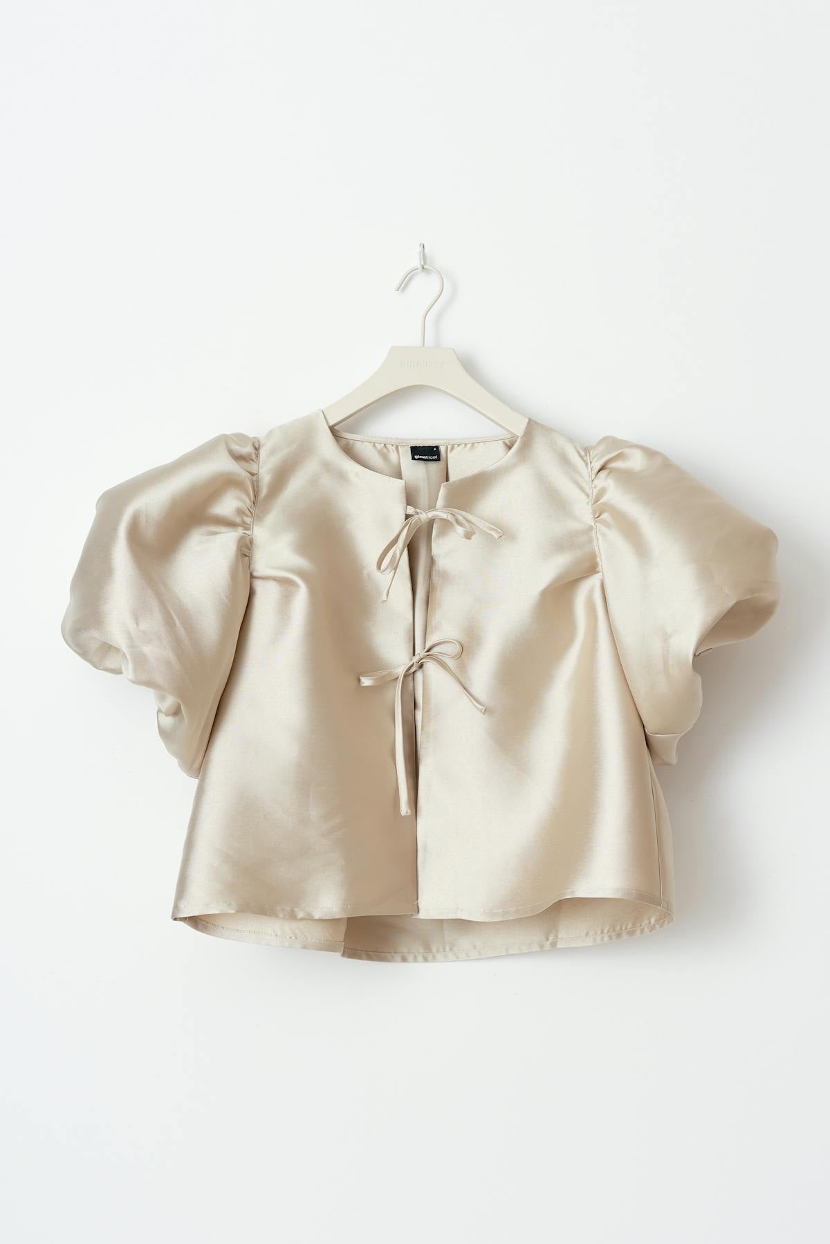 Puff sleeve blouse