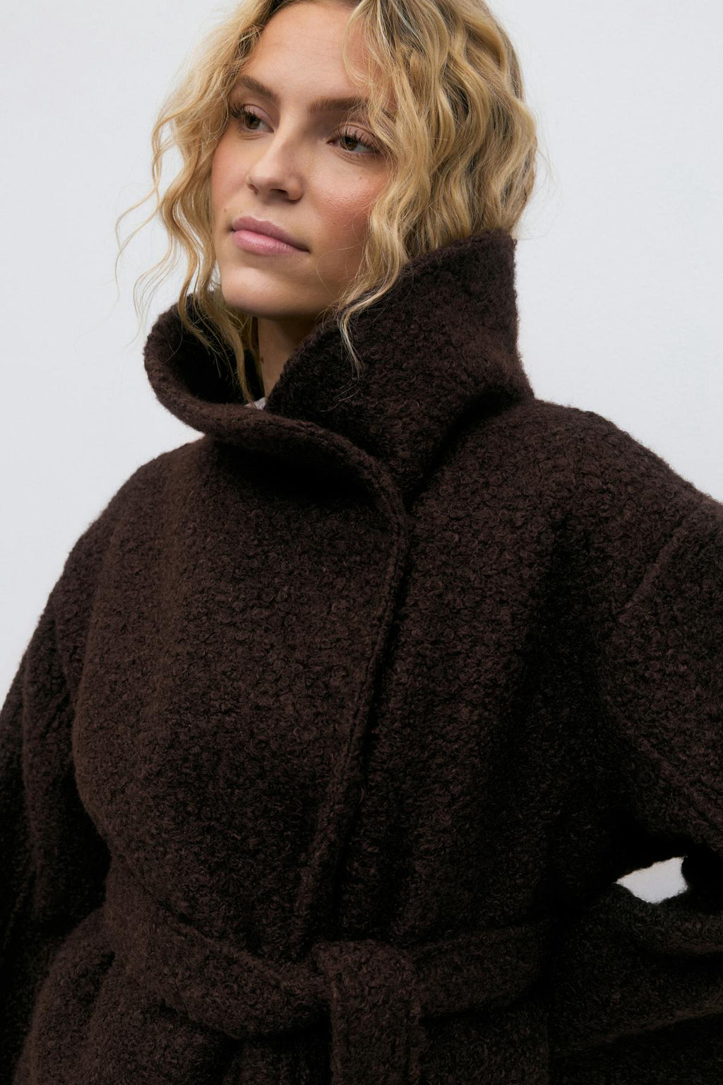 Soft belted jacket
