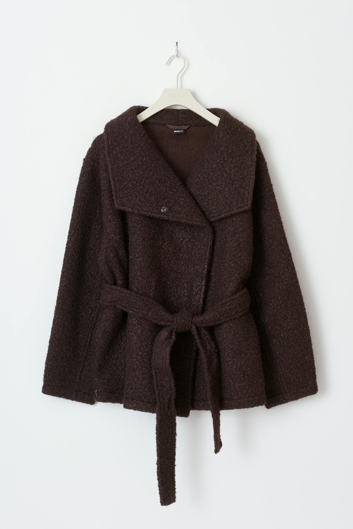 Soft belted jacket