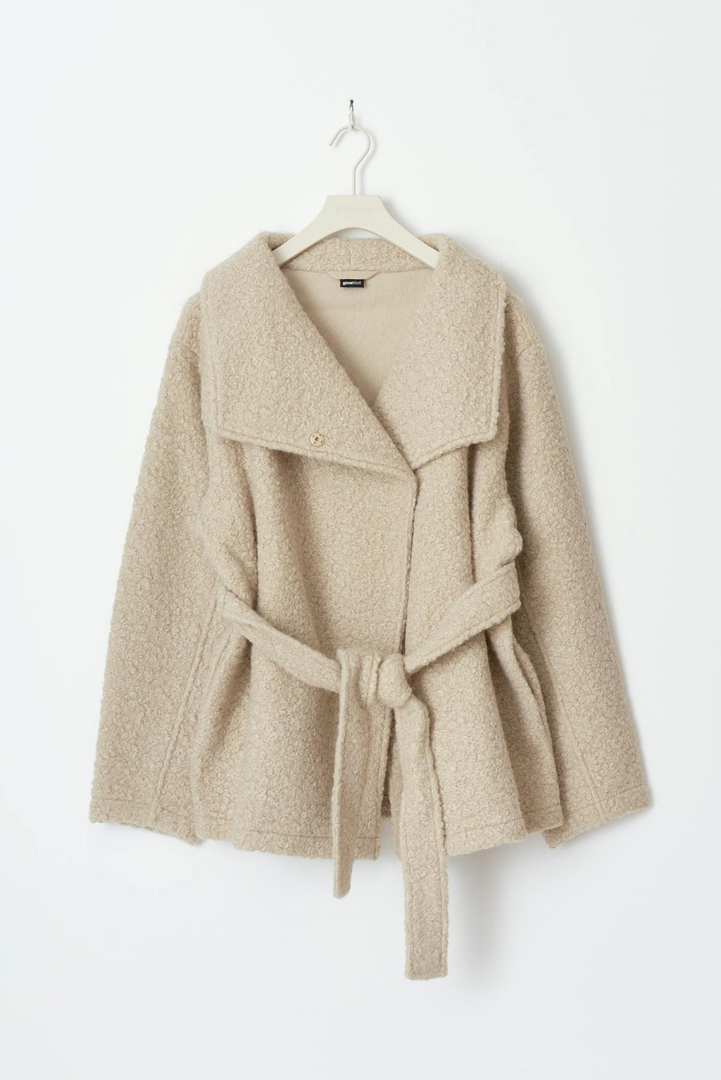 Soft belted jacket