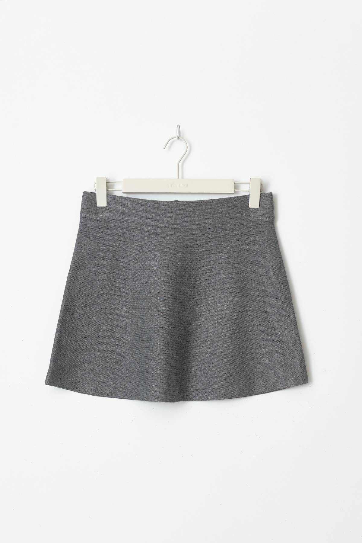 knitted jacquard skirt