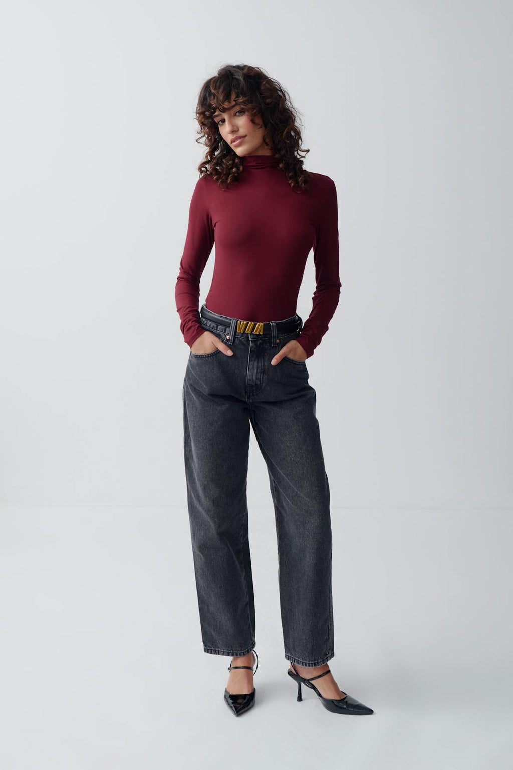Barrel jeans