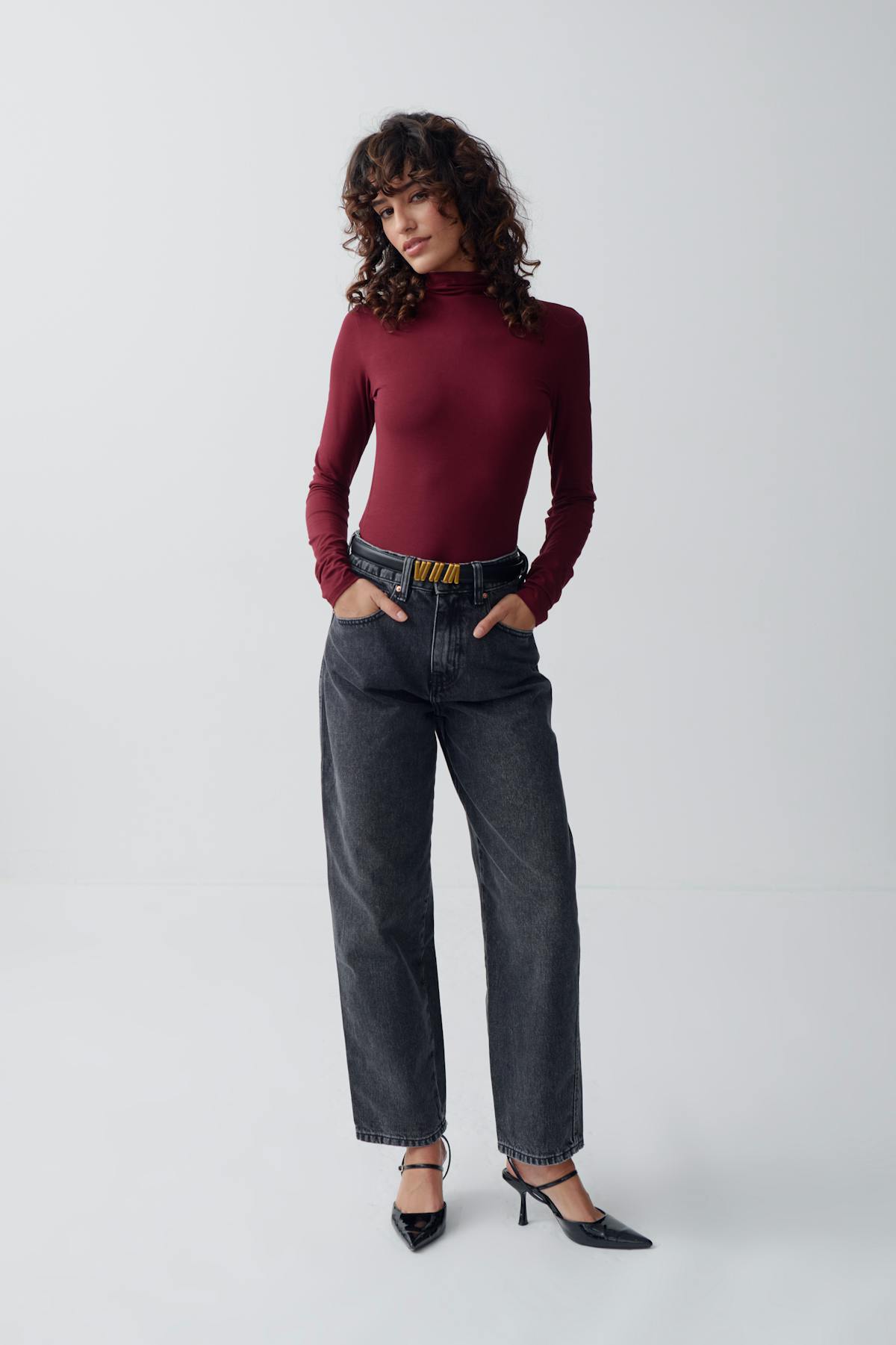 Barrel jeans