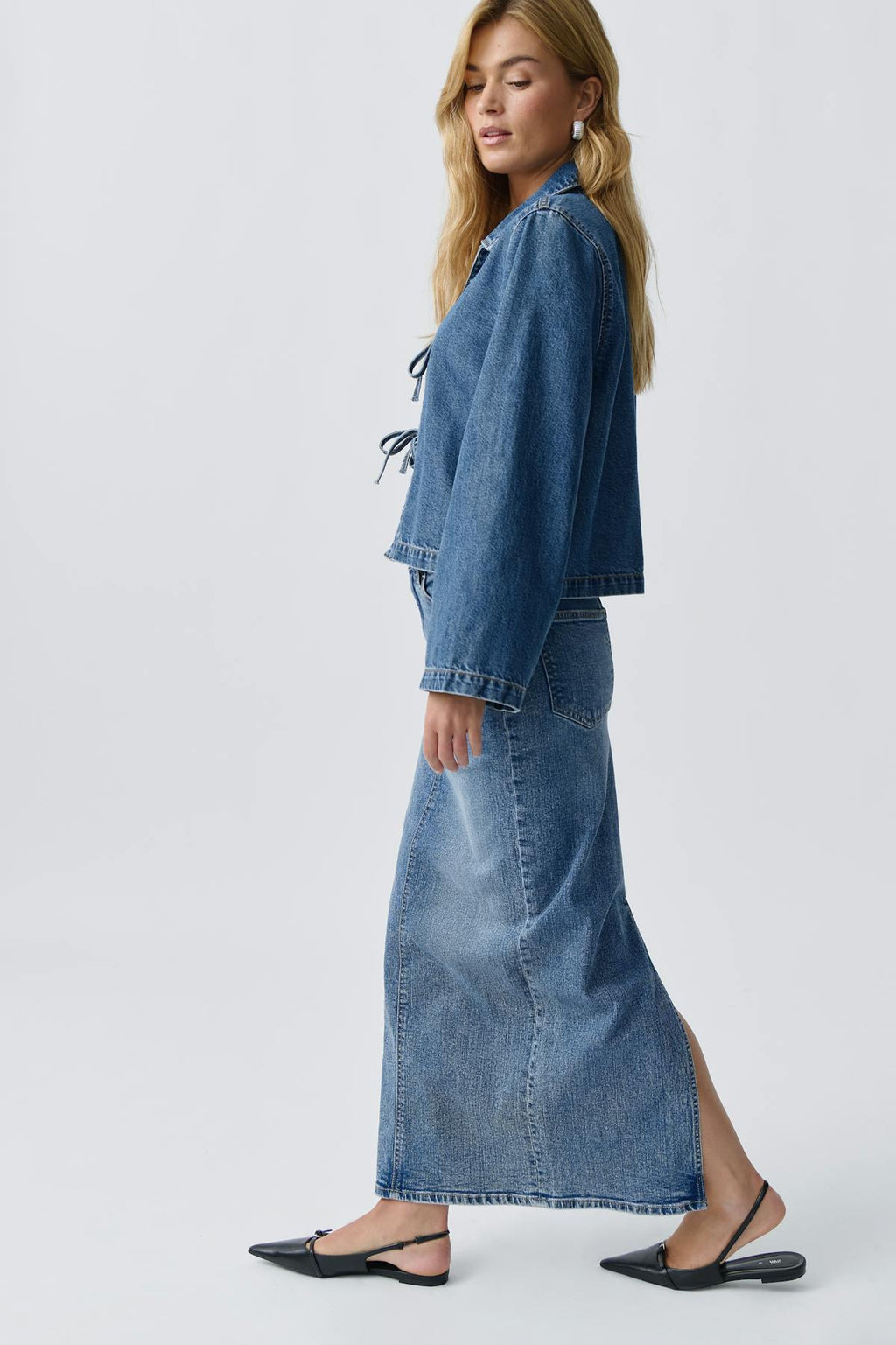 denim skirt