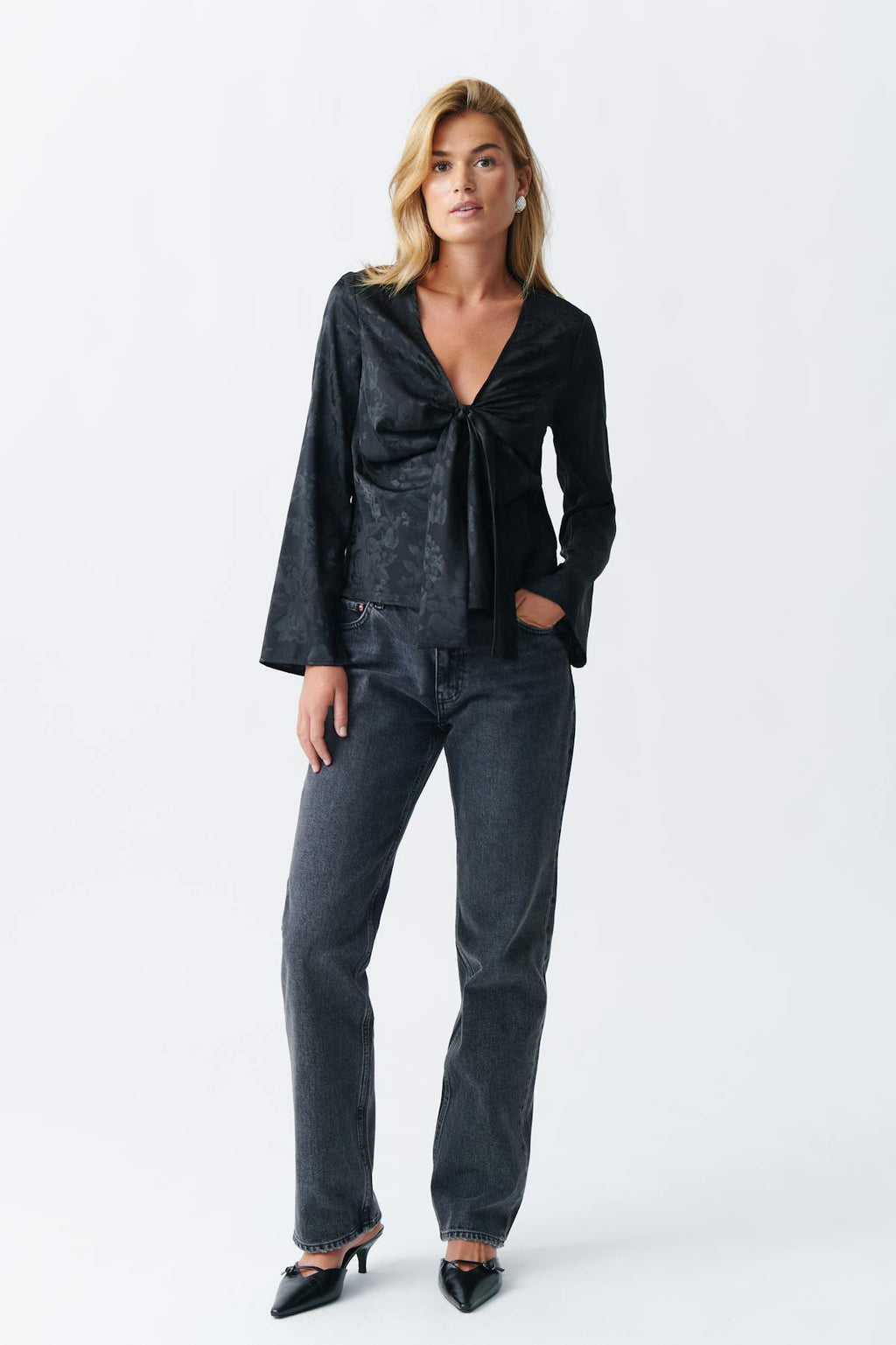 Twisted blouse