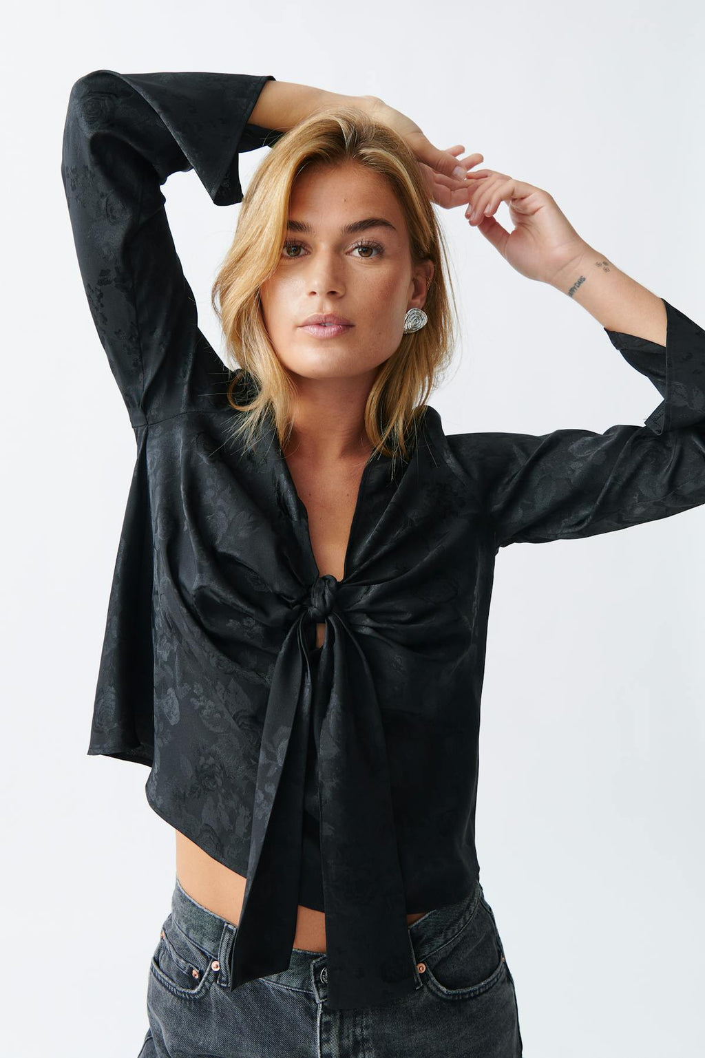 Twisted blouse