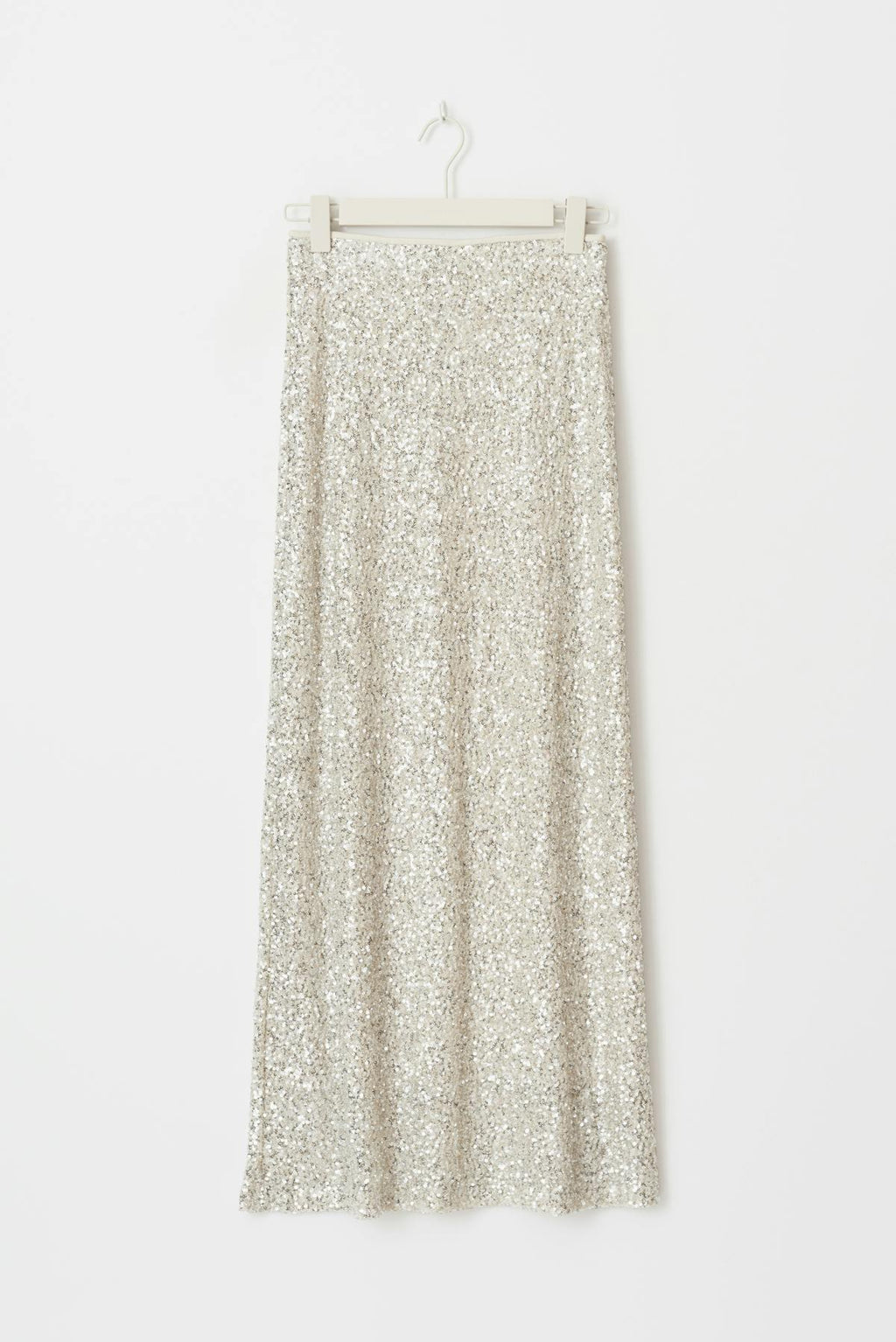 Sequin maxi skirt