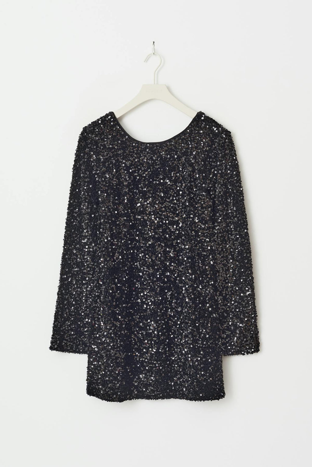 Loose sequin mini dress