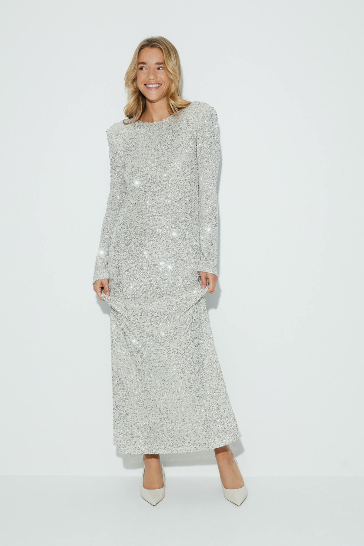 Sequins maxi dress