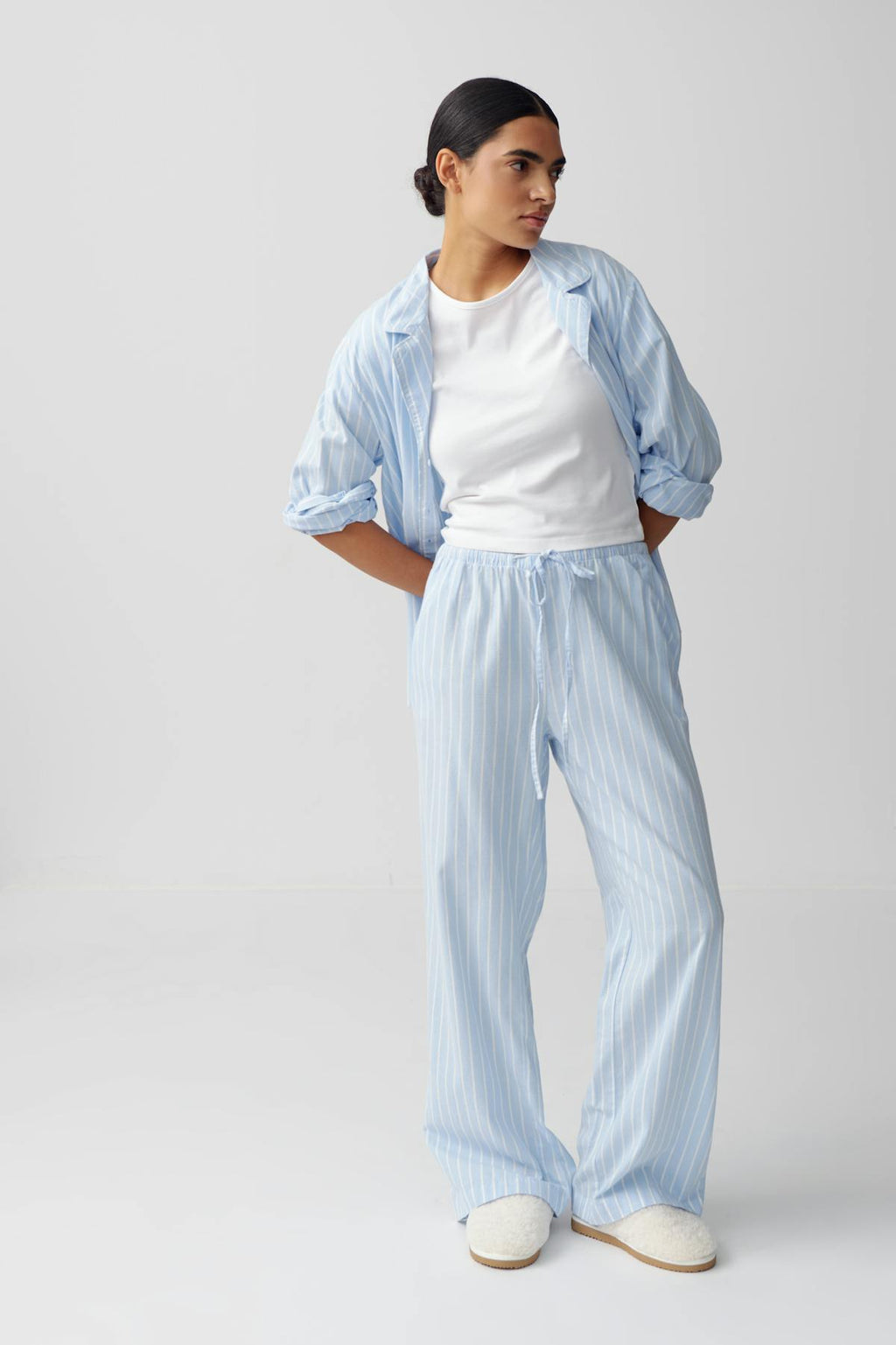 Flannel pyjamas trousers