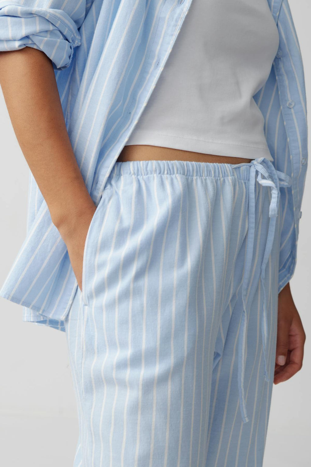 Flannel pyjamas trousers