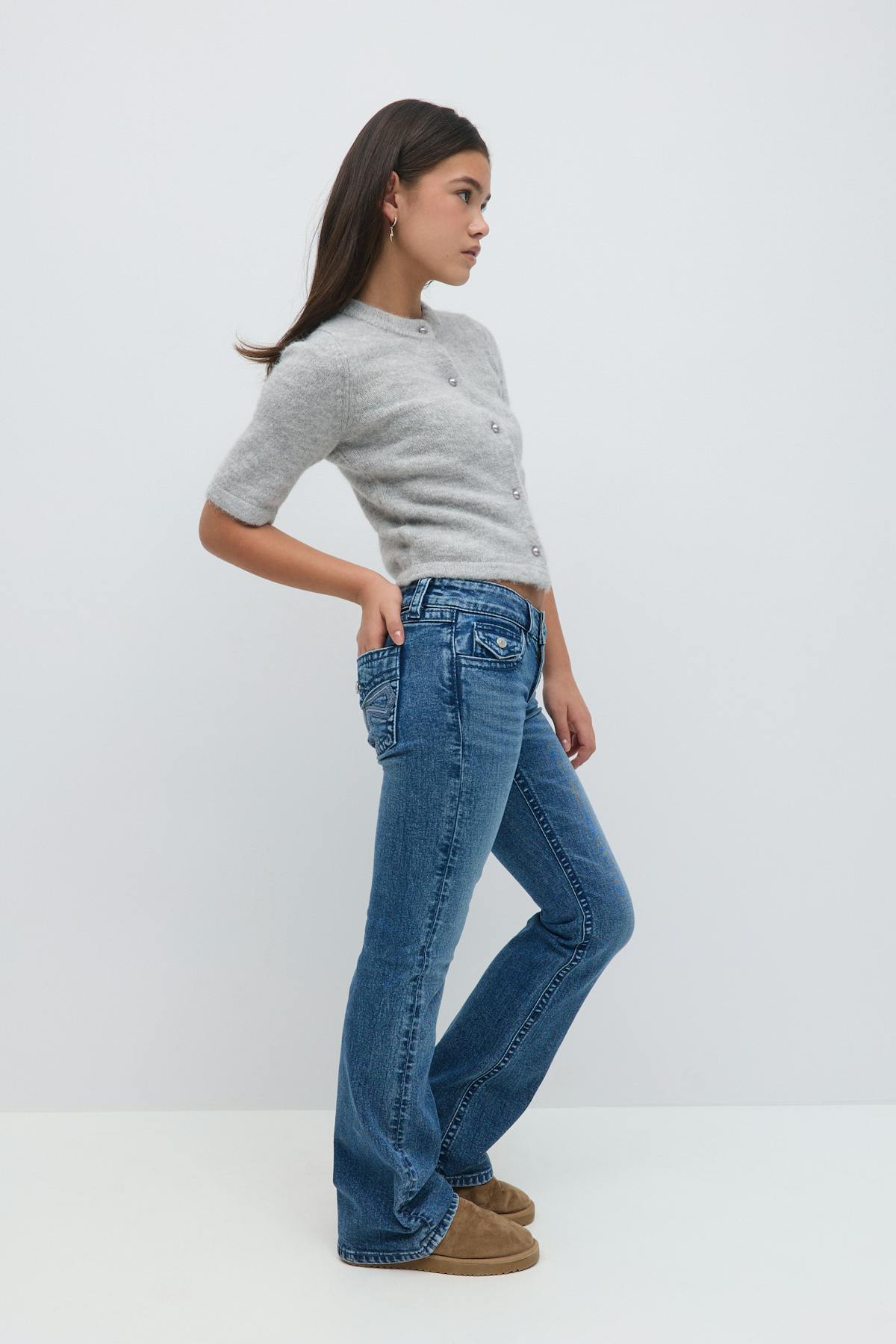 Embroidery jeans