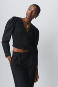 Puff sleeve blouse
