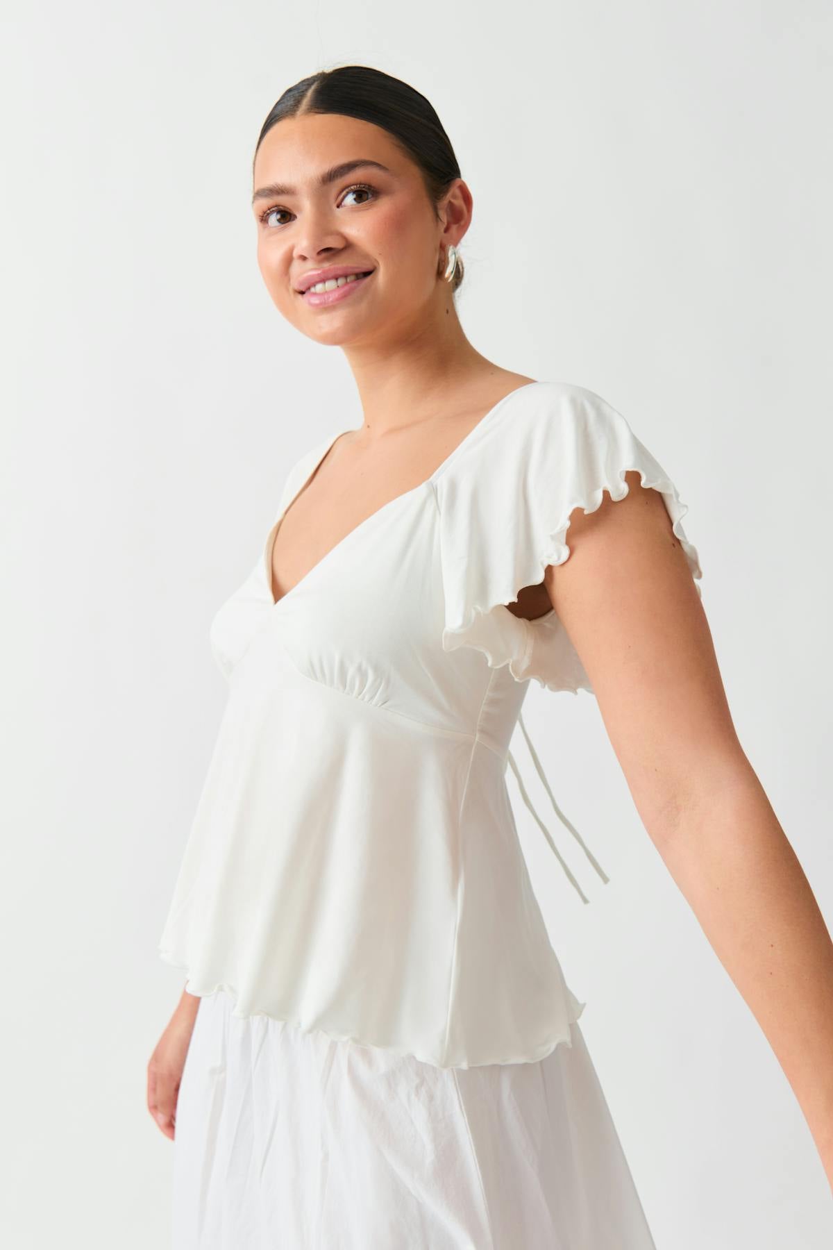 Tie back top